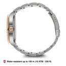 Victorinox Swiss Made Maverick , 43mm, Brown Dial, Stainless Steel Bicolour Men's Watch