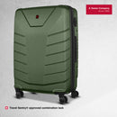 Wenger Pegasus Large Hardshell Suitcase, 99 Litres, Military Green, Swiss designed-blend of style & function
