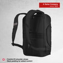 Wenger WEEKEND LIFESTYLE TECHPACK 14'' Laptop Backpack (12 Litres) Swiss Designed Black