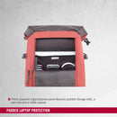 Victorinox Altmont Classic, Deluxe Flapover Laptop Backpack, 14 Litres Burgundy