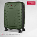 Wenger Pegasus Medium Hardside Suitcase, 79 Litres, Military Green, Swiss designed-blend of style & function