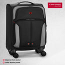 Wenger, Castic Carry-On Softside Case, Charcoal, 36 Litres, Swiss designed