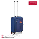 Wenger Fiero Carry-on Softside Suitcase, 45 Litres, Blue, Swiss designed