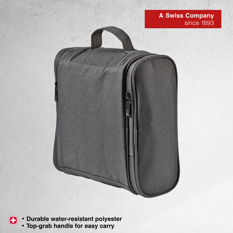 Wenger Water-Resistant Toiletry Bag & Kit in Black (6 L)