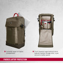 Victorinox Altmont Classic Deluxe Flapover Laptop (15 Inch) Backpack 18 Litres Olive