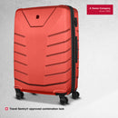 Wenger Pegasus Large Hardshell Suitcase, 99 Litres, Salsa, Swiss designed-blend of style & function