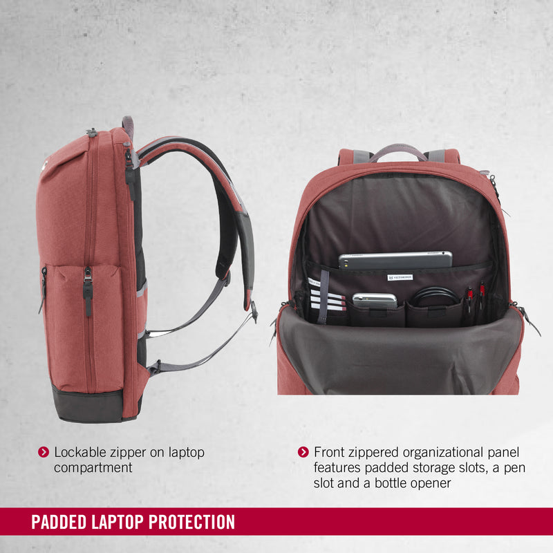 Victorinox Altmont Classic, Deluxe Laptop Backpack, 20 Litres Burgundy