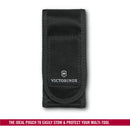 Victorinox Swiss Tool Extension Accessory, Nylon Belt Pouch with Molle System, Black