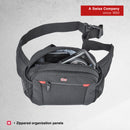 Wenger Waist Pack Multi-Pocket Lumbar Pack in Black (6 L)