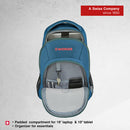 Wenger BTS MARS Laptop Backpack with 16" laptop & 10" tablet in Blue (26 Litres)-Swiss designed