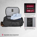 Victorinox Touring 2.0, Travel 2in1 Duffel, Black