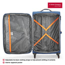 Wenger Fiero Large Softside Suitcase, 116 Litres, Blue, Swiss designed