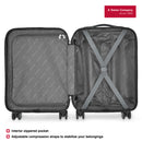 Wenger Static-Pro Carry-on Hardside Suitcase, 33 Litres, Teal, Swiss designed-blend of style & function
