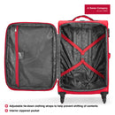 Wenger Fiero Medium Softside Suitcase, 69 Litres, Red, Swiss designed