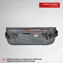 Wenger Security Waist Belt with RFID Protection in Grey-Blend of Style & Function, Swiss Designed