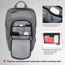 Victorinox Swiss Designed Touring 2.0, Traveler 17" Laptop Backpack, Stone Grey,17 Inches laptop