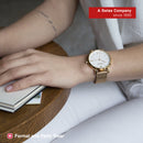 Wenger Swiss Made Urban Metropolitan Donnissima Analog Off-White Dial Women's Watch