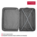 Wenger Static-Pro Large Hardside Suitcase, 106 Litres, Teal, Swiss designed-blend of style & function