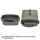 Victorinox Architecture Urban 2.0, 14" Crossbody Laptop Bag, 13 Litres, Melange Grey