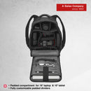 Wenger WEEKEND LIFESTYLE TECHPACK 14'' Laptop Backpack (12 Litres) Swiss Designed Black