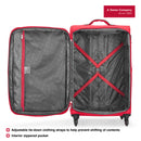 Wenger Fiero Large Softside Suitcase, 116 Litres, Red, Swiss designed