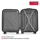 Wenger Static-Pro Carry-on Hardside Suitcase, 33 Litres, Champagne, Swiss designed-blend of style & function