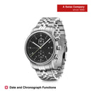 Wenger Swiss Made Urban Classic Chrono Chronograph Black Dial Men's Watch