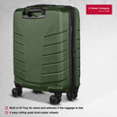Wenger Pegasus Carry-on Hardside Suitcase, 39 Litres, Military Green, Swiss designed-blend of style & function