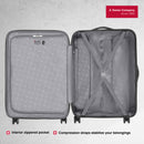 Wenger Cote D' Azure Medium Hardside Suitcase, 64 Litres, Blue, Swiss designed-blend of style & function