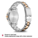 Victorinox Swiss Made Maverick , 43mm, Brown Dial, Stainless Steel Bicolour Men's Watch