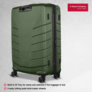 Wenger Pegasus Large Hardshell Suitcase, 99 Litres, Military Green, Swiss designed-blend of style & function