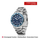 Wenger Swiss Made SEAFORCE Chronograph Blue Dial Men's Watch