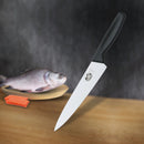 Victorinox "Standard Line" Stamped Carving/Chef Knife, Straight Edge & Pointed Tip, Black, 19 cm