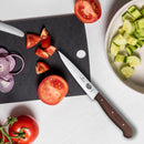 Victorinox Rosewood Carving Knife, Stainless Steel Straight Blade, Wooden, 12 cm, Swiss Made