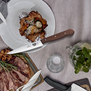 Victorinox Rosewood Carving Knife, Stainless Steel Straight Blade, Wooden, 12 cm, Swiss Made