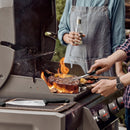 Victorinox Fibrox Handle Stainless Steel Carving Knife, Straight Blade, 19 cm, Black, Swiss Made