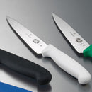 Victorinox Swiss Fibrox Stainless Steel Carving Knife, Straight Blade, White, 25 cm, Swiss Made