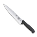 Victorinox Swiss Classic Stainless Steel Carving Knife, Wavy Blade Knife, Black, 22 cm, Swiss Made