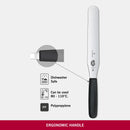 Victorinox Swiss Classic Spatula-Flexible Knife for Cake Decoration & Bakery use, Black, Swiss Made