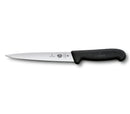 Victorinox Fish Filleting Knife 18 cm Black Swiss Made