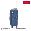 Wenger Fiero-Pro Medium Softside Suitcase, 69 Litres, Blue/Orange, Swiss designed-blend of style & function