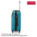 Wenger Static Medium Hardside Suitcase, 67 Litres, Fresh Blue, Swiss designed