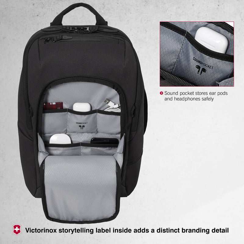 Victorinox Touring 2.0, Commuter Backpack, Black