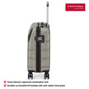 Wenger Static-Pro Carry-on Hardside Suitcase, 33 Litres, Champagne, Swiss designed-blend of style & function