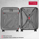 Wenger Pegasus Carry-on Hardside Suitcase, 39 Litres, Salsa, Swiss designed-blend of style & function