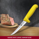 Victorinox Fibrox Handle Stainless Steel Boning Knife, Yellow, 12 cm, Swiss Made