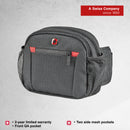 Wenger Waist Pack Multi-Pocket Lumbar Pack in Black (6 L)