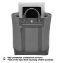 Victorinox Architecture Urban 2.0 2-Way Carry Tote/Backpack with 15" Laptop, 20 Litres, Melange Grey