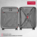 Wenger Pegasus Carry-on Hardside Suitcase, 39 Litres, Military Green, Swiss designed-blend of style & function