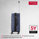 Wenger Cote D' Azure Medium Hardside Suitcase, 64 Litres, Blue, Swiss designed-blend of style & function